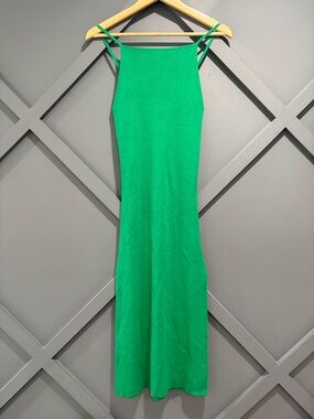 ✨•ASOS green ribbed dress•✨